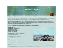 Tablet Screenshot of kraloweclaw.com